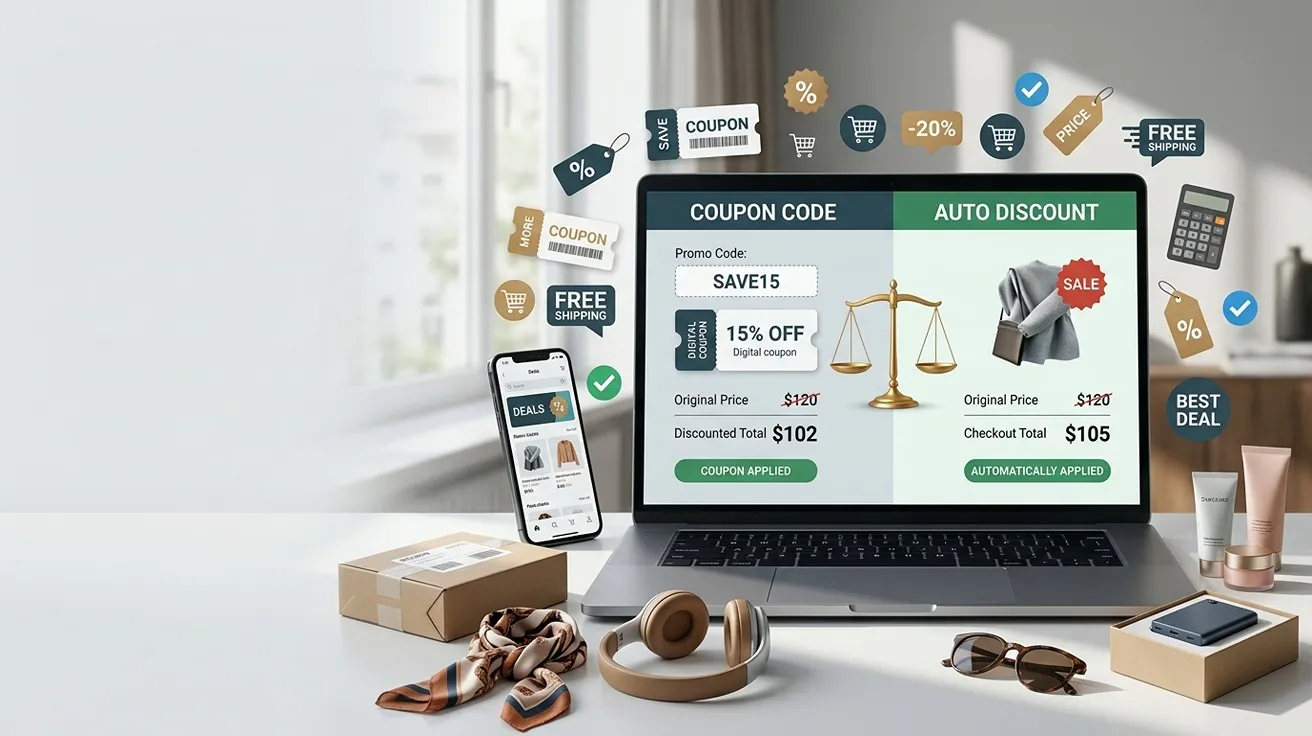 Coupon Codes vs. Automatic Discounts: Which Saves More?